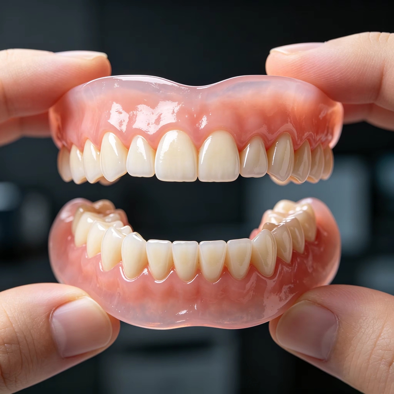 Teeth Whitening Moulds - Tam Set Silikon Protez Üst ve