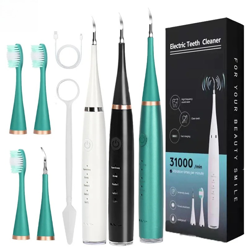 Teeth Whitening Kit - Ultrasonik Diş Taşı Temizleyici Diş Beyazlatıcı