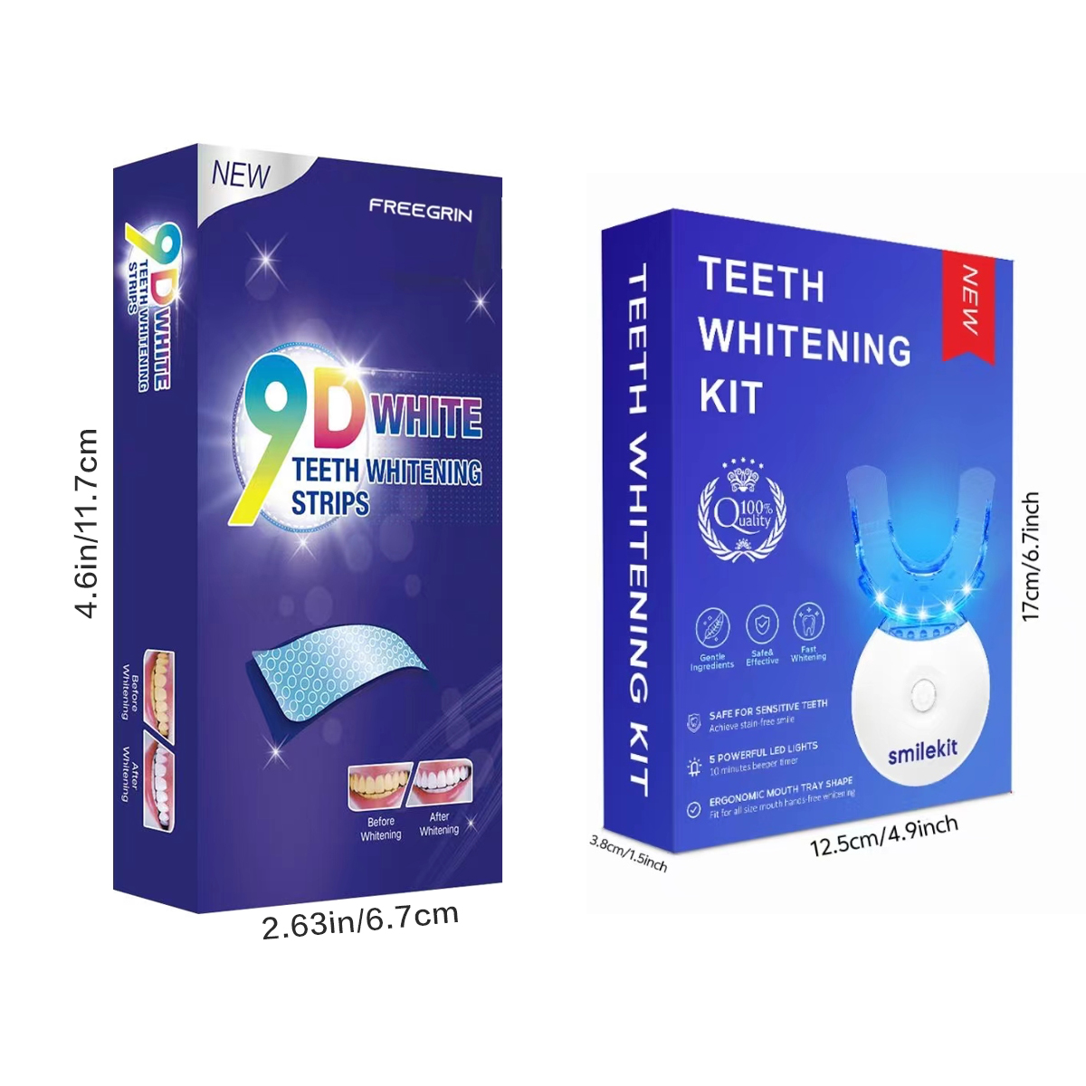 Diş Beyazlatma Kiti - 5X LED I - Teeth Whitening Kit incelemesi ve fiyatı