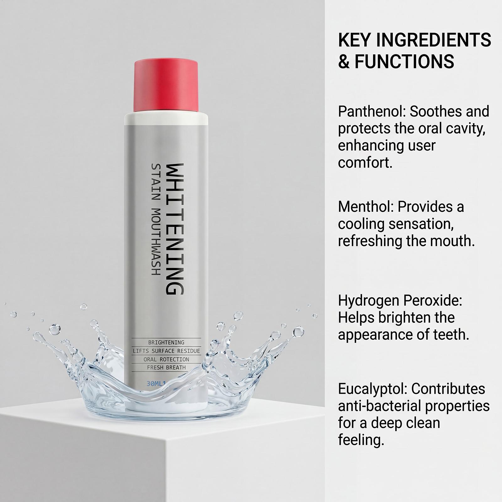 30ml Leke Çıkarıcı Beyazlatıcı - Teeth Whitening Mouthwash incelemesi ve fiyatı
