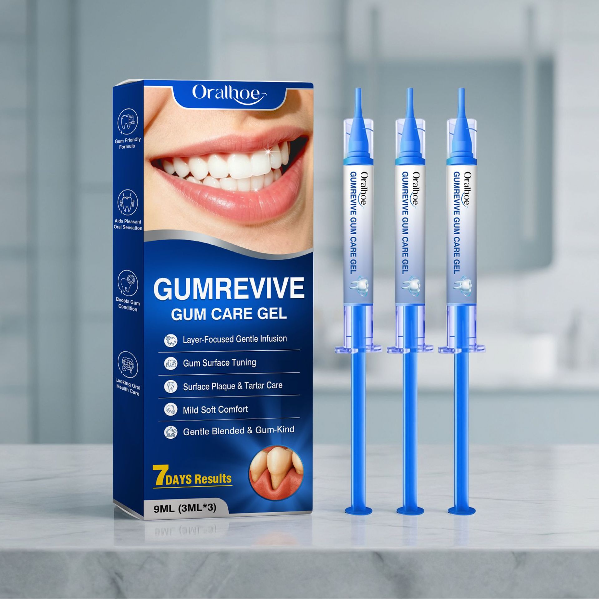 Ağız Bakım Jeli 3 Parça Diş Et - Teeth Whitening Near Me incelemesi ve fiyatı